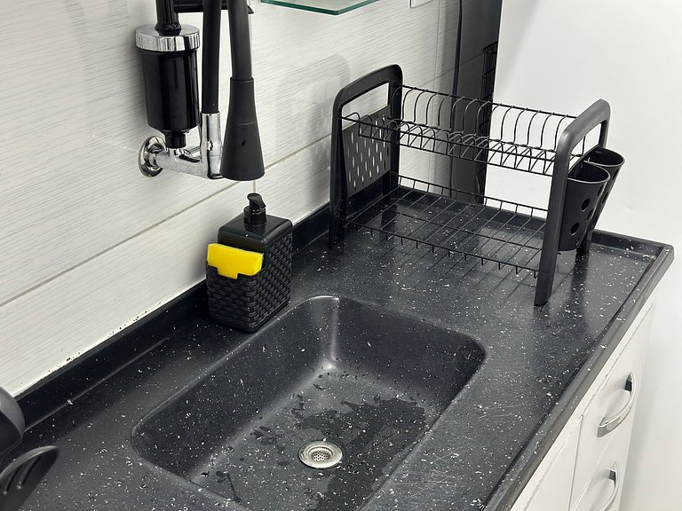 Kitnet vista Mar, pé na areia – Guilhermina