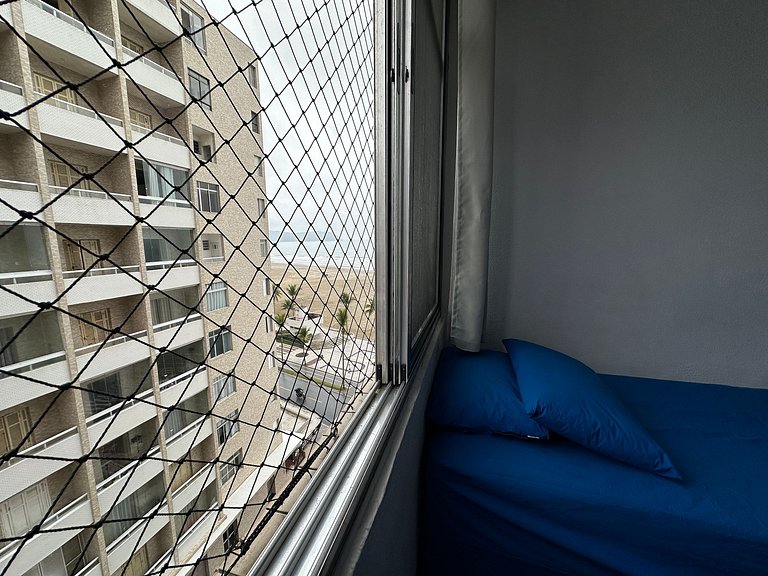 Kitnet vista Mar, pé na areia – Guilhermina