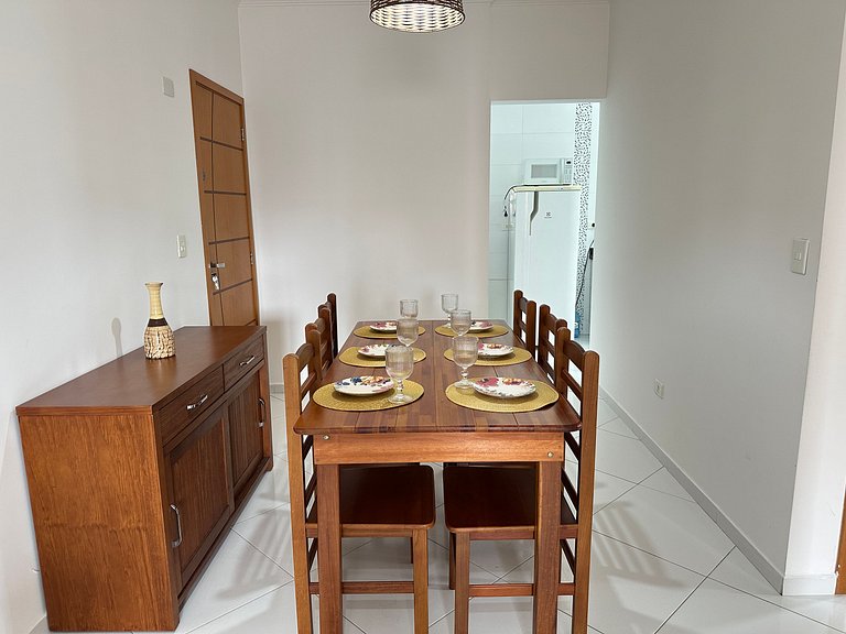 Sacada Gourmet + Vaga / A 2 min da Praia