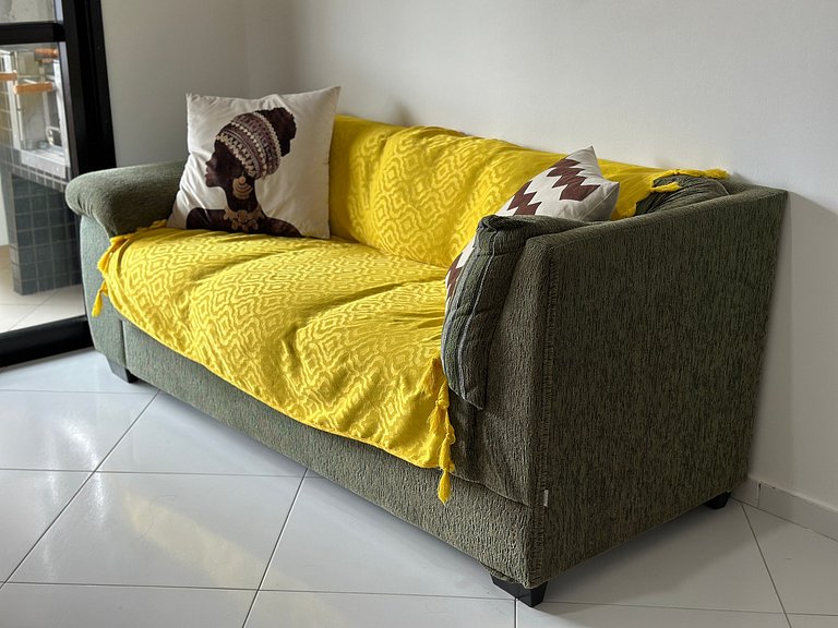 Sacada Gourmet + Vaga / A 2 min da Praia