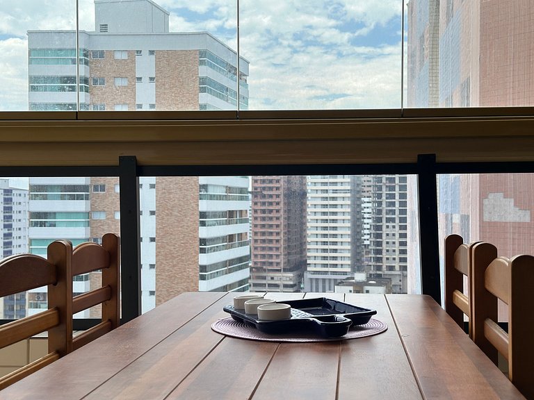 Sacada Gourmet + Vaga / A 2 min da Praia