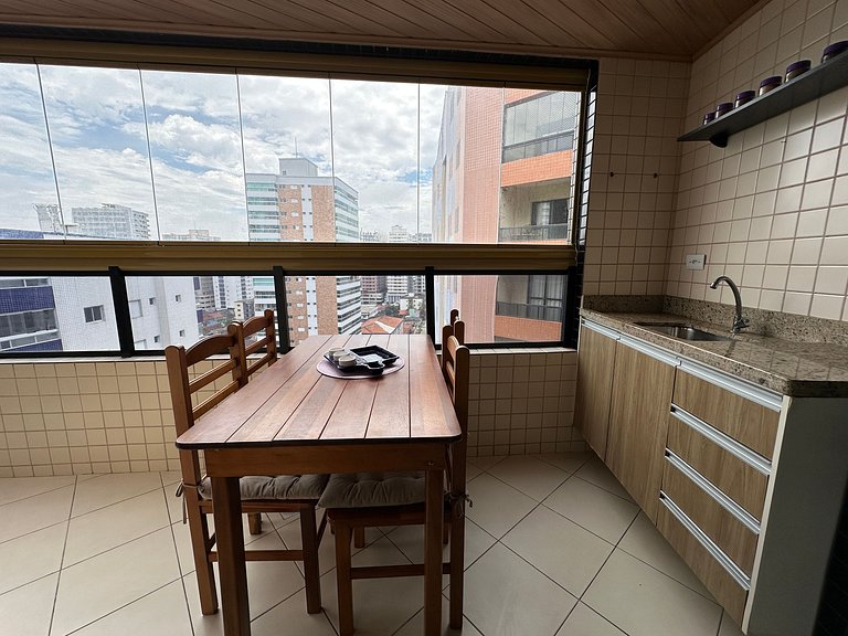 Sacada Gourmet + Vaga / A 2 min da Praia