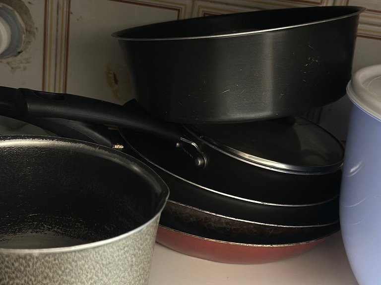 Apto completo, Wi-Fi e 1 vaga - 80m da Praia