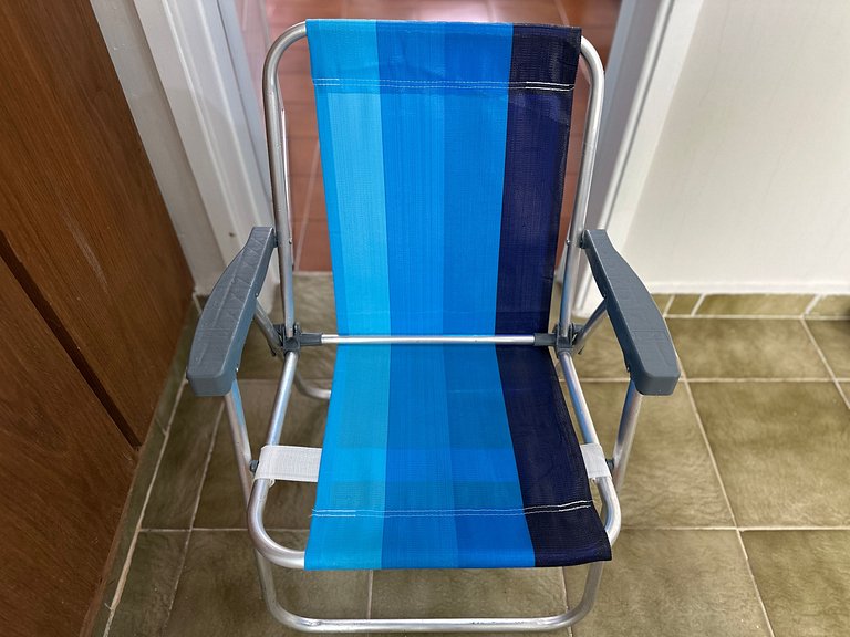 Apto completo, Wi-Fi e 1 vaga - 80m da Praia