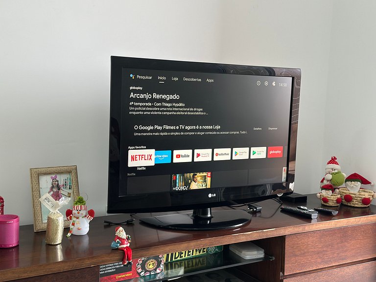 Apartamento com vista mar e Wi-Fi