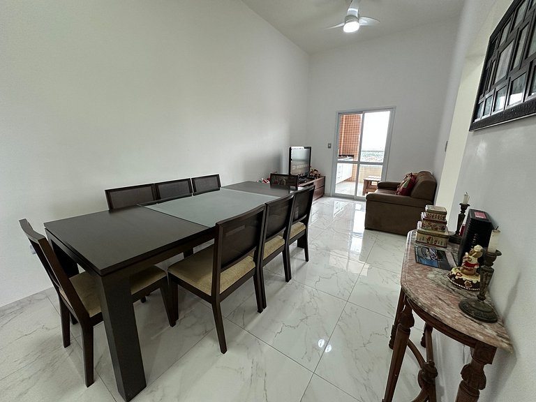 Apartamento com vista mar e Wi-Fi