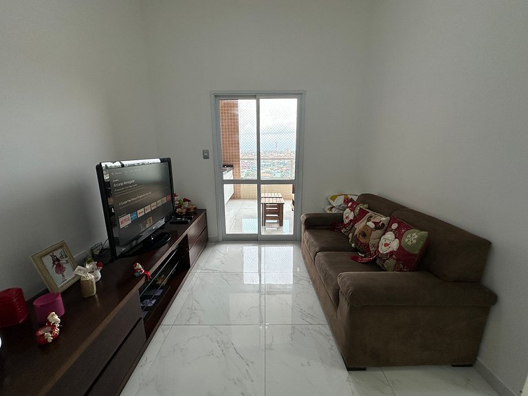 Apartamento com vista mar e Wi-Fi