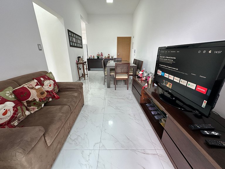 Apartamento com vista mar e Wi-Fi