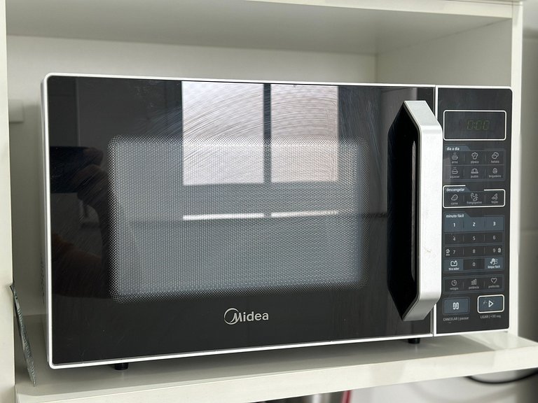 Apartamento com vista mar e Wi-Fi