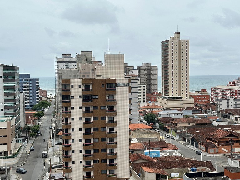 Apartamento com vista mar e Wi-Fi