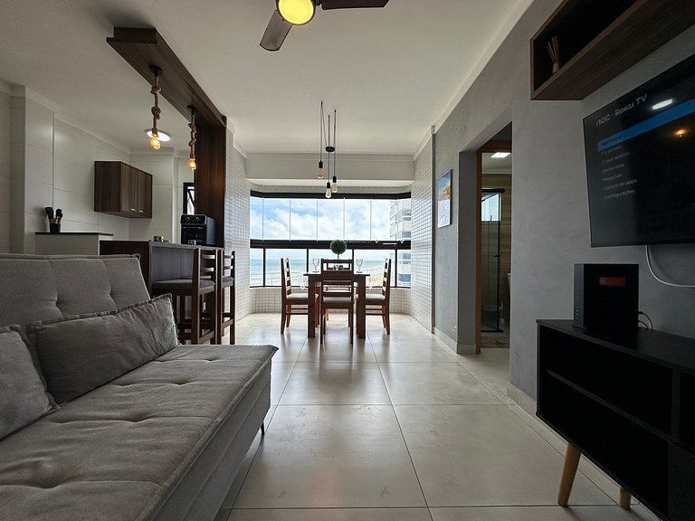 Espaço perfeito, frente Mar!