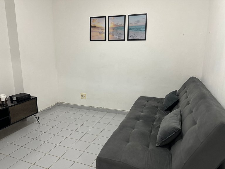 Studio moderno c/ Wi-fi e garagem!