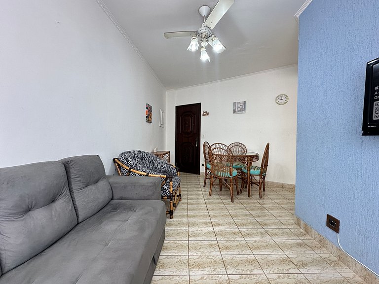 Apto Vista Mar na Tupi com 2 Quartos