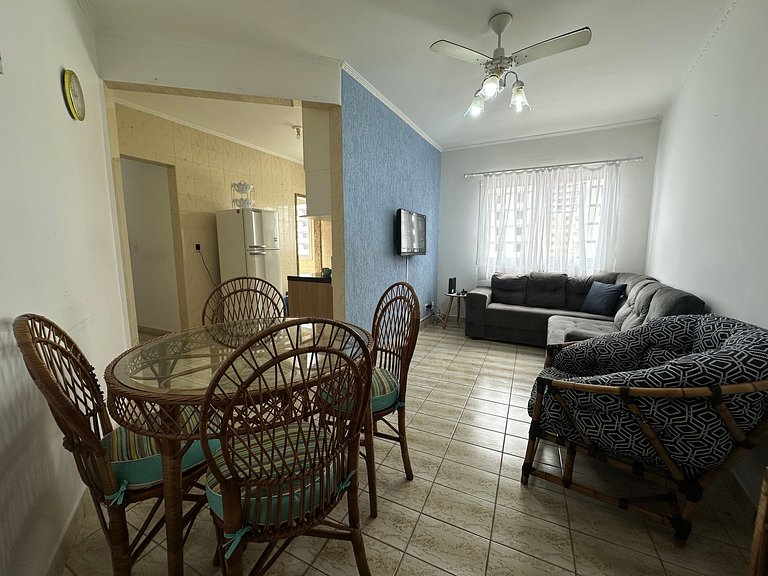 Apto Vista Mar na Tupi com 2 Quartos