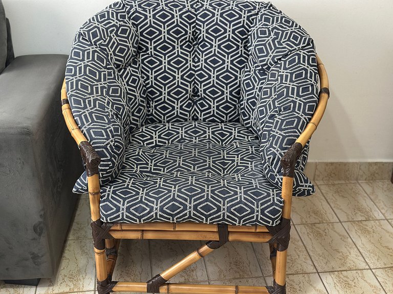 Apto Vista Mar na Tupi com 2 Quartos