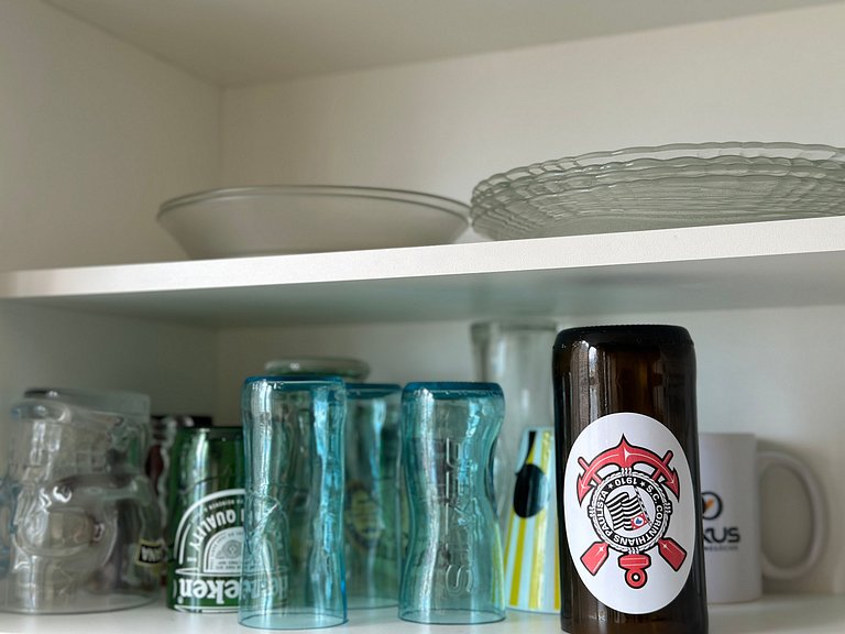 Tupi: praia a 1 min e muito conforto!