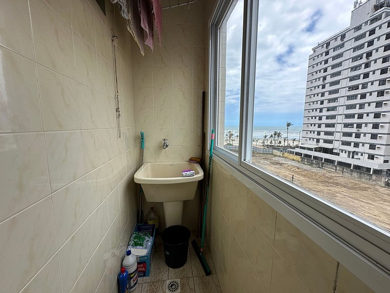 Tupi: praia a 1 min e muito conforto!