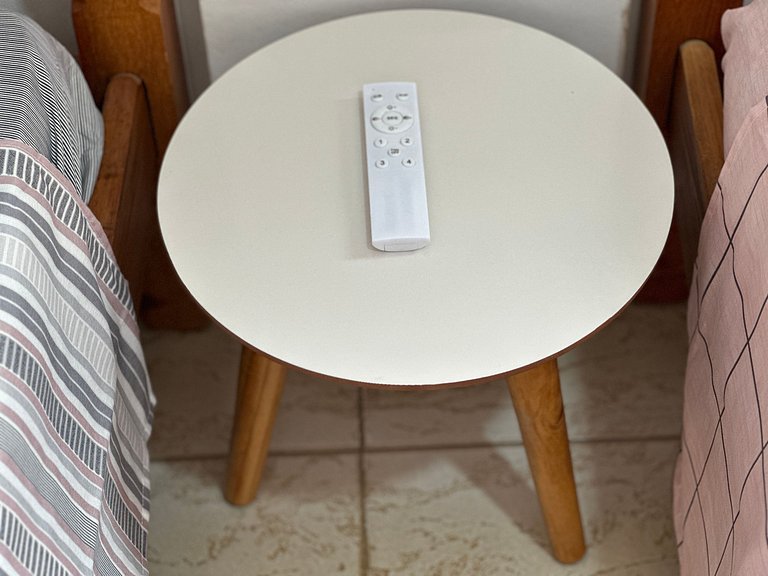 Tupi: praia a 1 min e muito conforto!