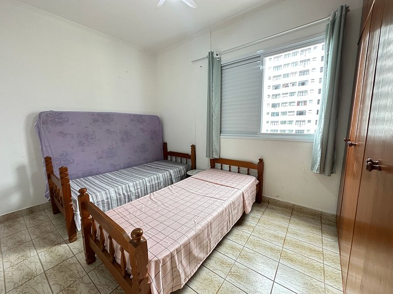 Tupi: praia a 1 min e muito conforto!