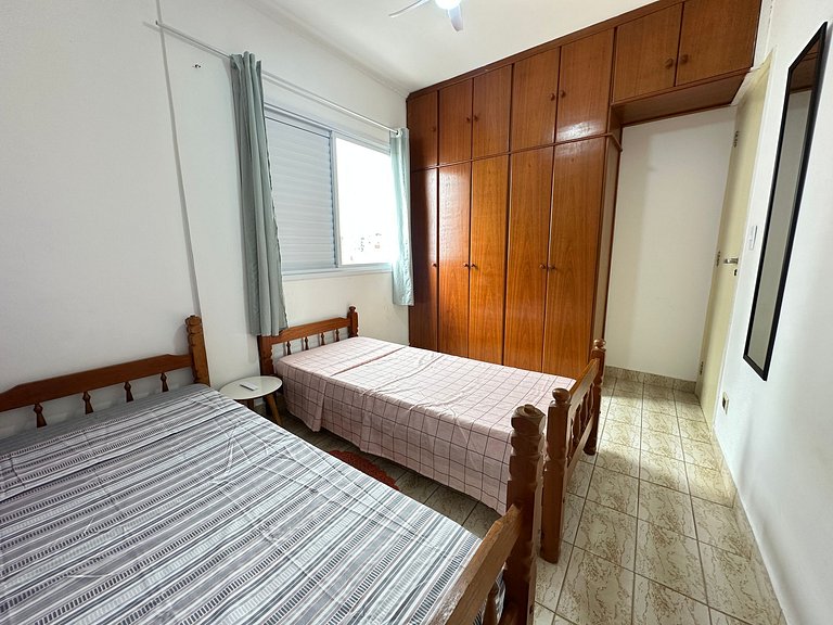 Tupi: praia a 1 min e muito conforto!