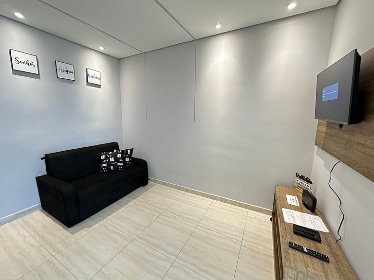 Apto Vista Mar no Maracanã com Wi-Fi e Garagem