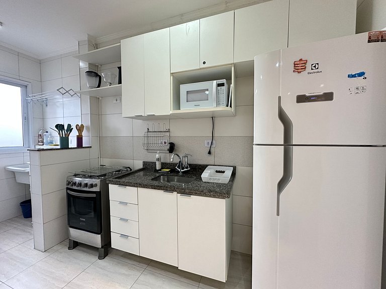 Apto Vista Mar no Maracanã com Wi-Fi e Garagem