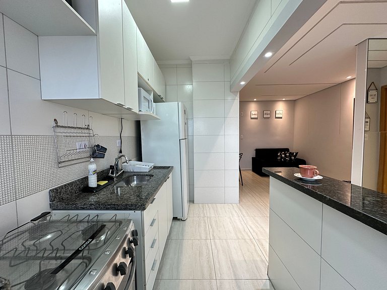 Apto Vista Mar no Maracanã com Wi-Fi e Garagem