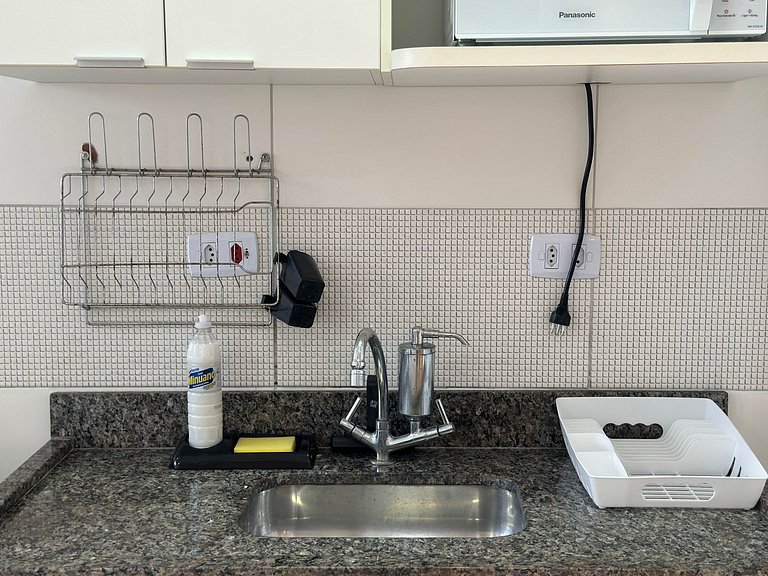 Apto Vista Mar no Maracanã com Wi-Fi e Garagem