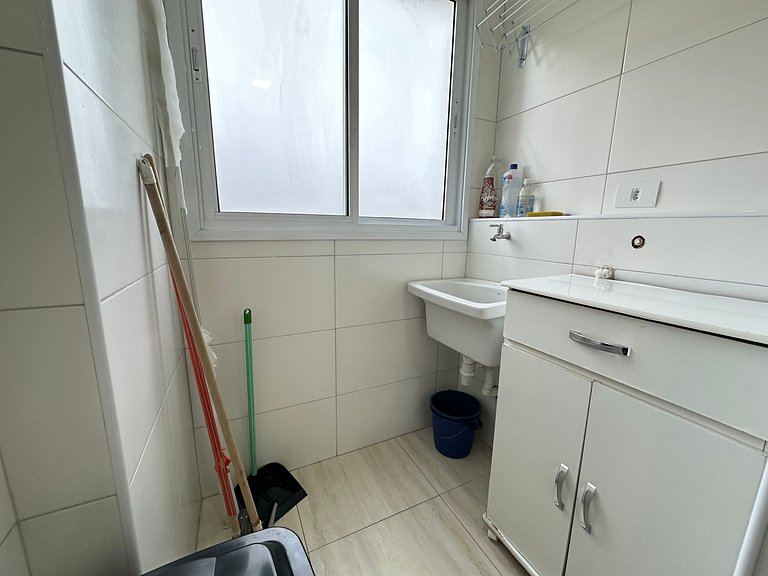 Apto Vista Mar no Maracanã com Wi-Fi e Garagem