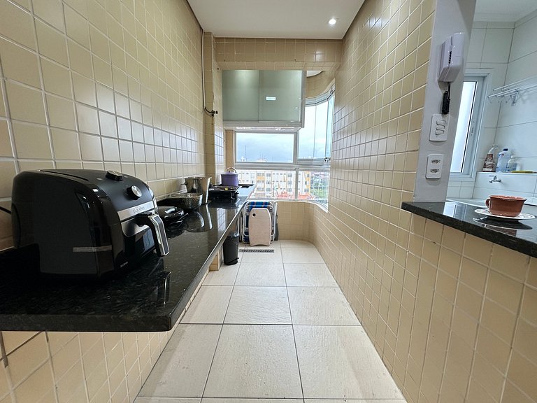 Apto Vista Mar no Maracanã com Wi-Fi e Garagem