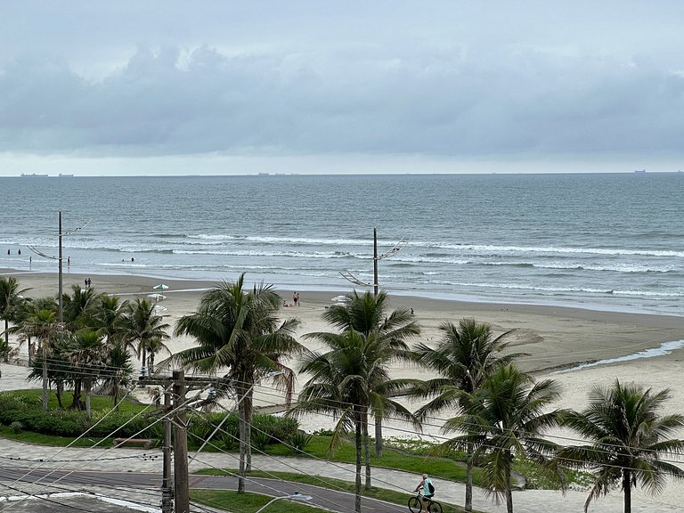 Apto Vista Mar no Maracanã com Wi-Fi e Garagem