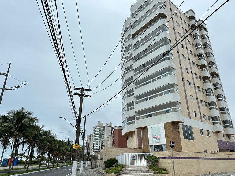 Apto Vista Mar no Maracanã com Wi-Fi e Garagem