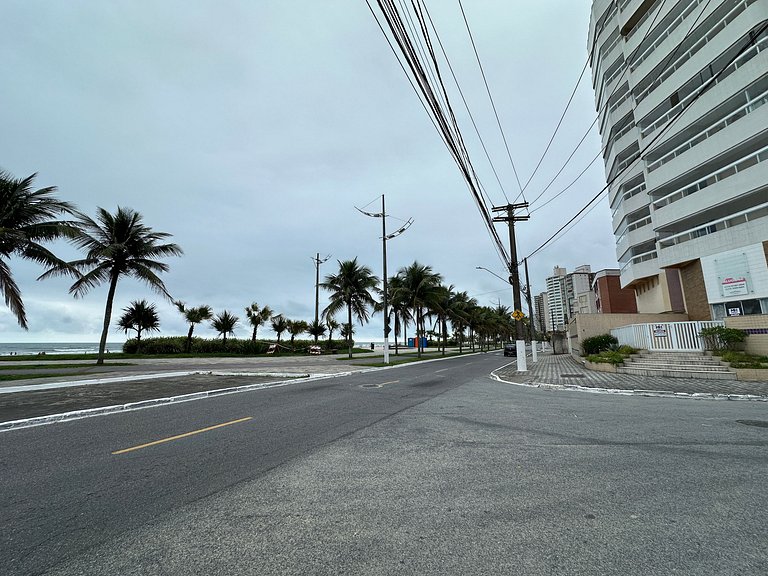 Apto Vista Mar no Maracanã com Wi-Fi e Garagem