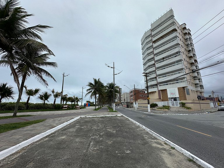 Apto Vista Mar no Maracanã com Wi-Fi e Garagem
