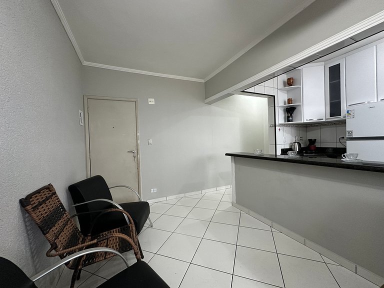 Apto Frente Mar Praia da Mirim com Vista e Wi-Fi