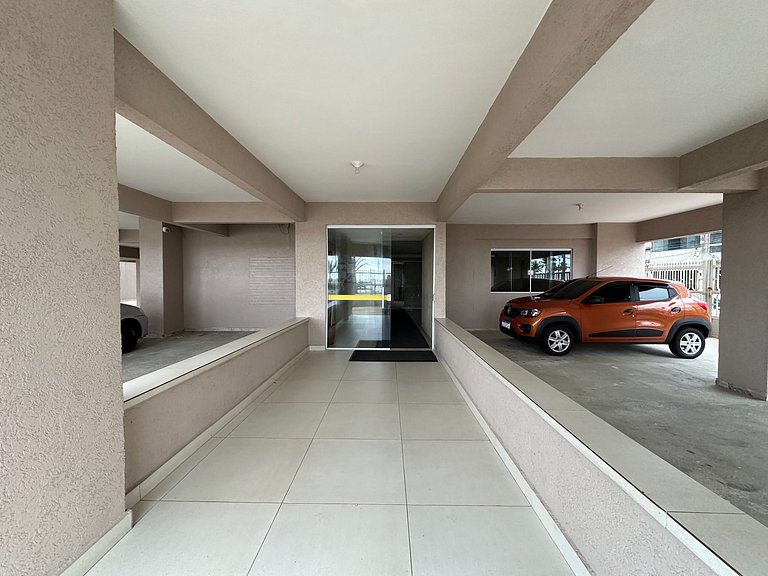 Apto Frente Mar Praia da Mirim com Vista e Wi-Fi