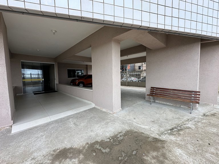 Apto Frente Mar Praia da Mirim com Vista e Wi-Fi