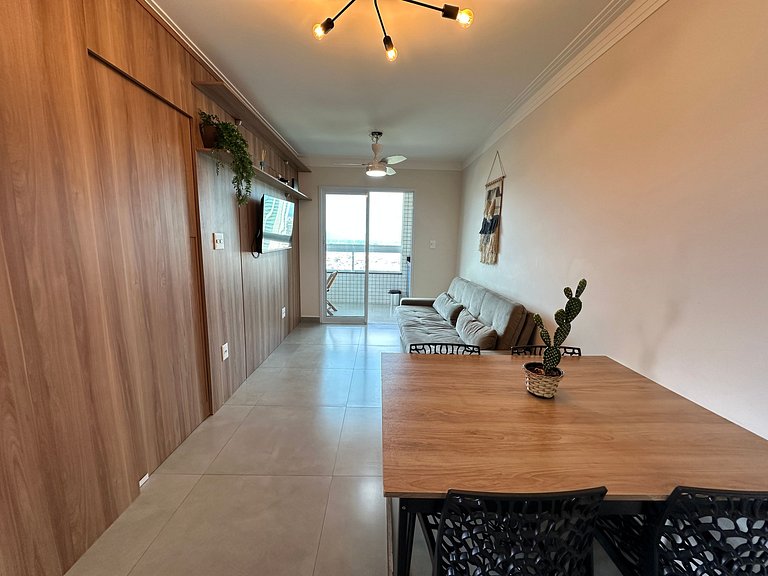 Apto Alto Padrão - Churrasqueira com Vista Mar