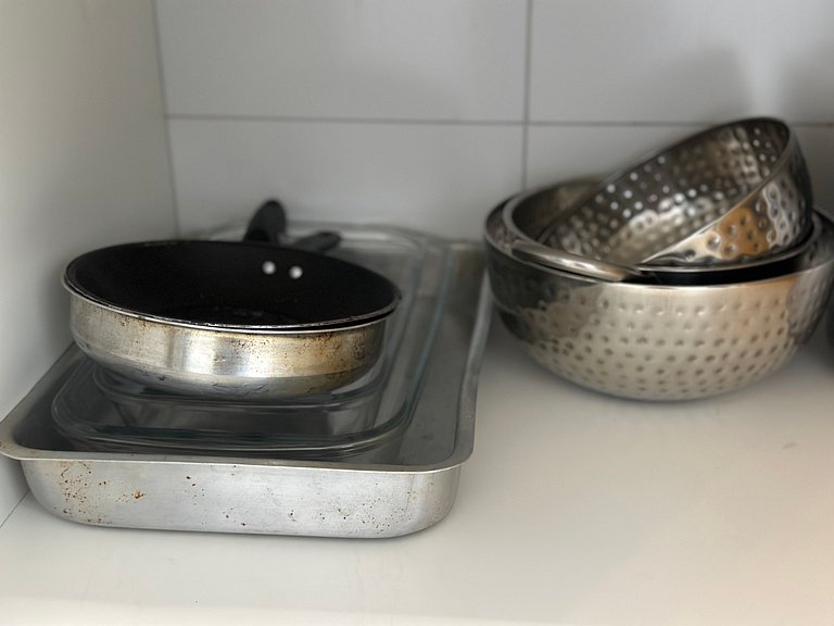 Churrasco com Vista para o Mar: Apto Moderno