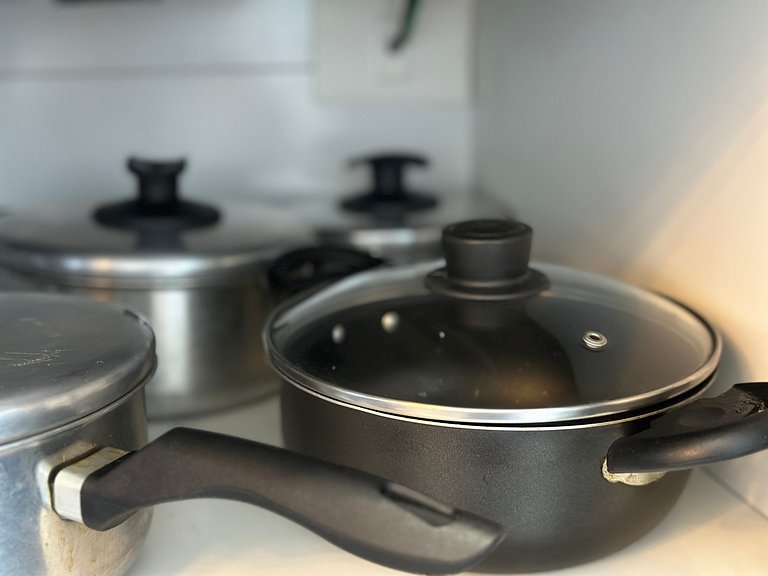 Churrasco com Vista para o Mar: Apto Moderno