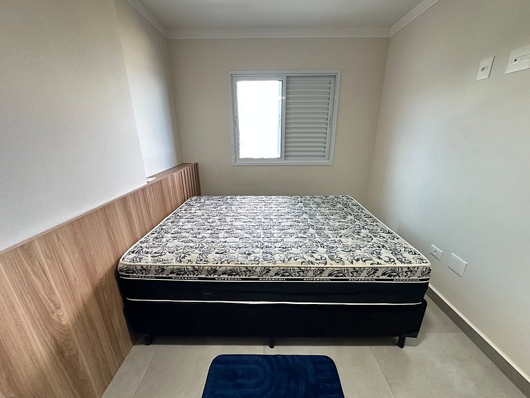 Churrasco com Vista para o Mar: Apto Moderno