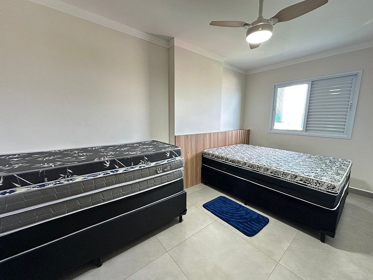 Churrasco com Vista para o Mar: Apto Moderno