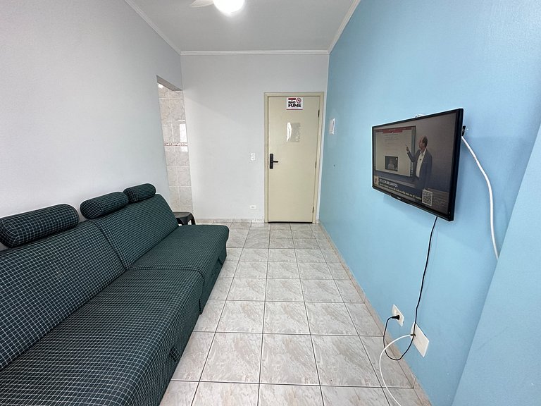 Apto Vista Mar no Caiçara Beira-Mar com Garagem