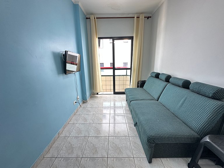 Apto Vista Mar no Caiçara Beira-Mar com Garagem