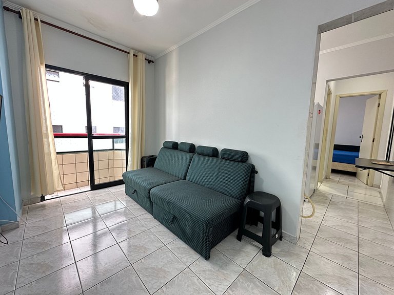 Apto Vista Mar no Caiçara Beira-Mar com Garagem