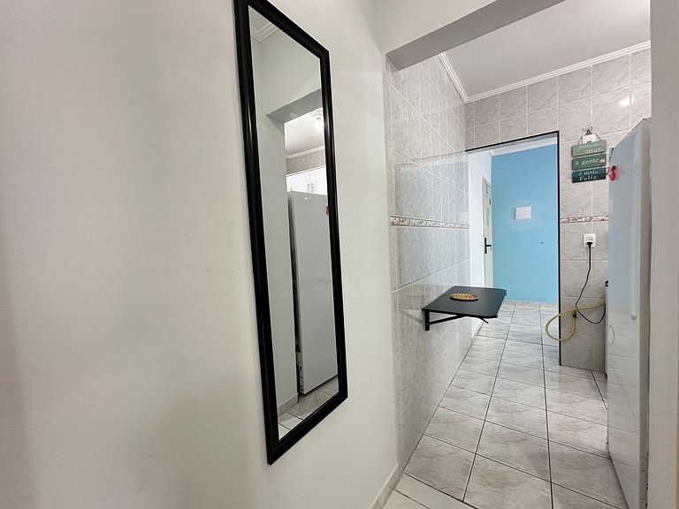 Apto Vista Mar no Caiçara Beira-Mar com Garagem