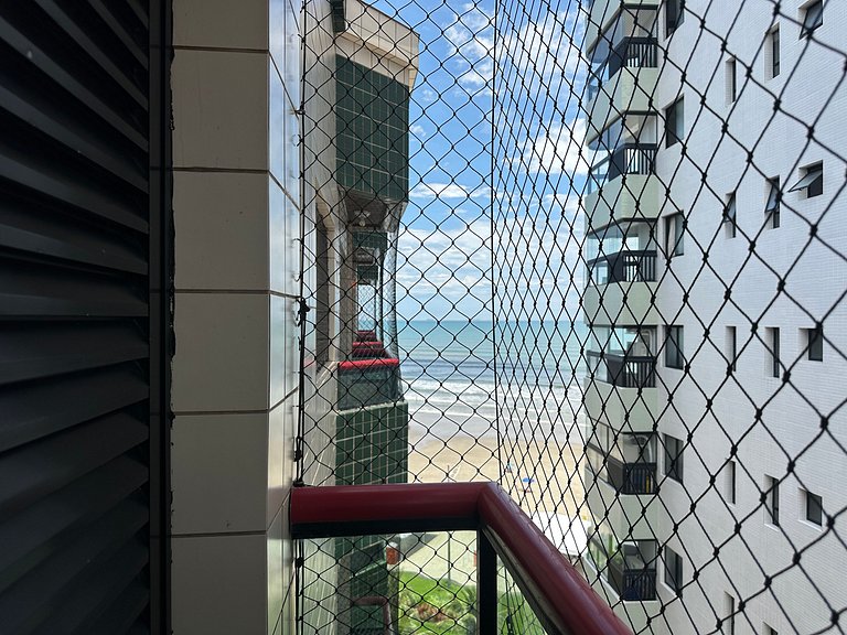 Apto Vista Mar no Caiçara Beira-Mar com Garagem