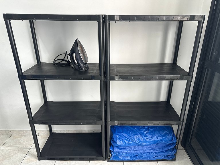 Apto Vista Mar no Caiçara Beira-Mar com Garagem