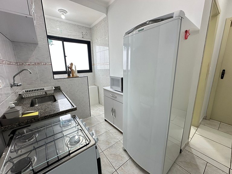 Pé na Areia! Apto Frente Mar no Caiçara!