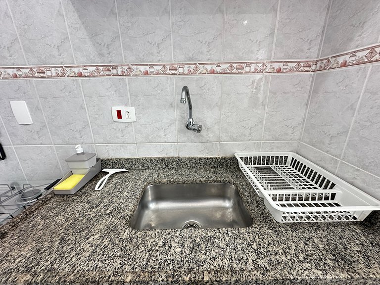 Pé na Areia! Apto Frente Mar no Caiçara!